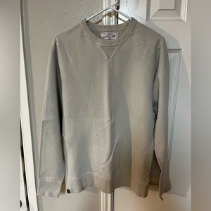 Pistol Lake French Terry Sweatshirt “Sand” Off-white Small Made in USA